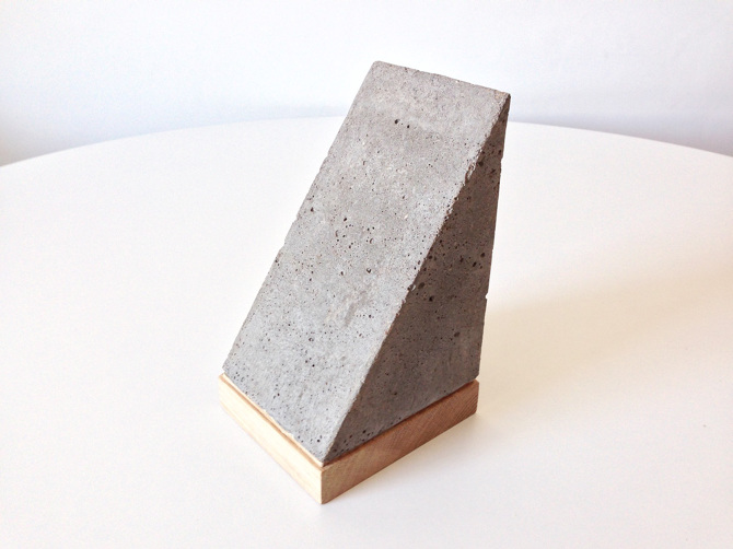 Concrete Bookends Nicoll + Ferguson
